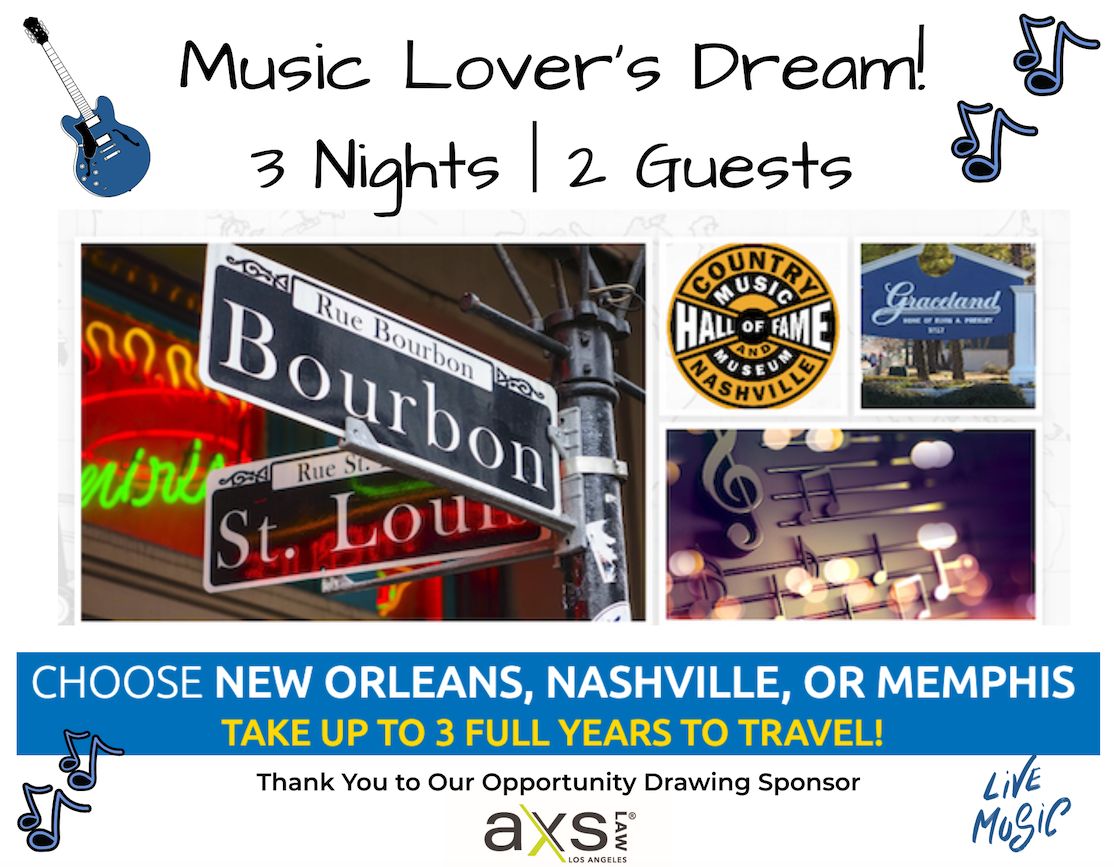 Music Lover's Dream - 3 Nights | 2 Guests